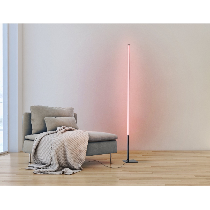Eglo - LED RGB Stmívatelná stojací lampa LED/13,5W/230V 2700-6500K + dálkové ovládání