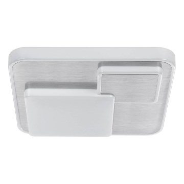 Eglo 75666 - LED Stropní svítidlo LEPRESO LED/19,5W/230V 38,5x38,5 cm matný chrom