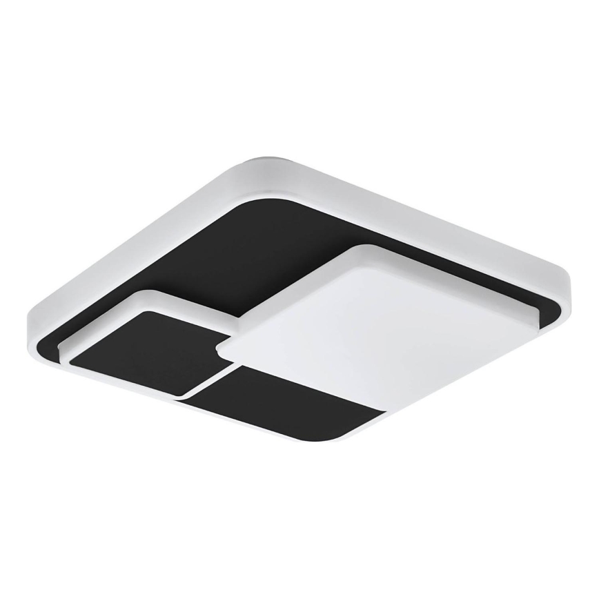 Eglo 75667 - LED Stropní svítidlo LEPRESO LED/19,5W/230V 38,5x38,5 cm černá