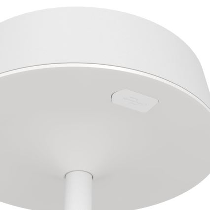 Eglo - LED Stmívatelná solární nabíjecí dotyková stolní lampa LED/3W/5V 3000-6000K 1800 mAh IP44 bílá