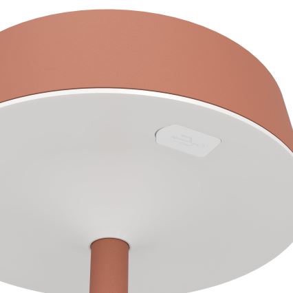 Eglo - LED Stmívatelná solární nabíjecí dotyková stolní lampa LED/3W/5V 3000-6000K 1800 mAh IP44 oranžová