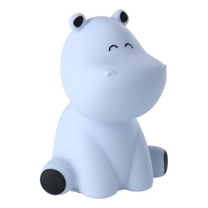 Eglo - LED RGBW Nabíjecí dotykové dětské noční světlo LED/5W/5V 1200 mAh hroch