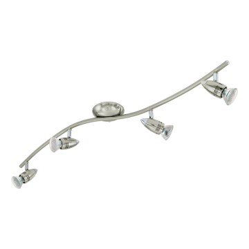 Eglo 78025 - LED Bodové svítidlo MAGNUM 4xGU10/3W/230V 3000K matný chrom