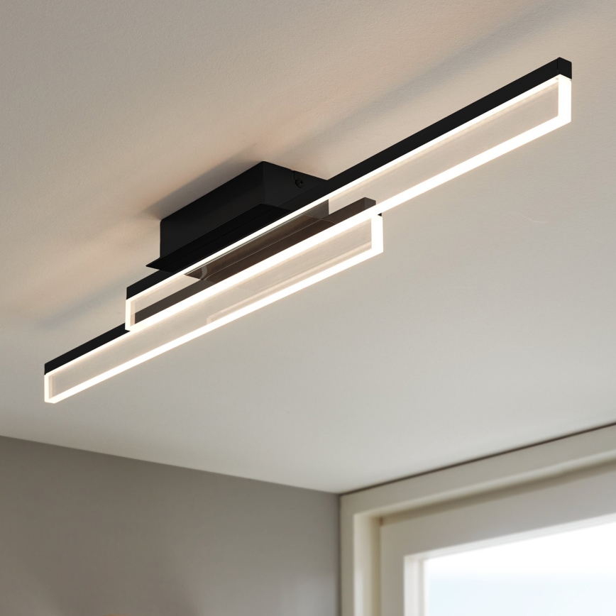 Eglo 780433 - LED Koupelnové stropní svítidlo YANGUAS 2xLED/11W/230V 3000K IP44 černá