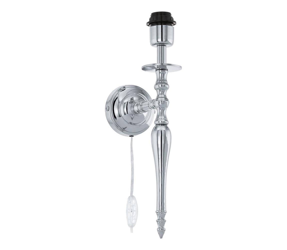 Eglo 78317 - Nástěnná lampa BEDWORTH 1xE27/60W/230V lesklý chrom 78317