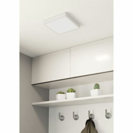 Eglo 78679 - LED Stropní svítidlo FUEVA LED/17W/230V 21x21 cm bílá
