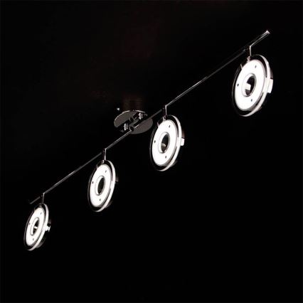 Eglo 78684 - LED Bodové svítidlo DORNES 4xLED/4,5W/230V lesklý chrom