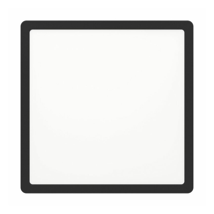 Eglo 78815 - LED Stropní svítidlo FUEVA LED/20,5W/230V 28,5x28,5 cm černá