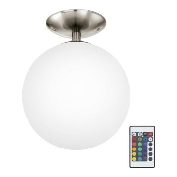 Eglo 79043 - LED RGB Stmívatelný přisazený lustr RONDO C 1xE27/7,5W/230V Eglo 79043 - LED RGB Stmívatelný přisazený lustr RONDO C 1xE27/7,5W/230V