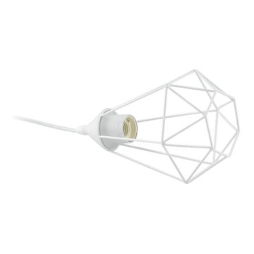 Eglo 79085 - Stolní lampa BYRON 1xE27/40W/230V bílá