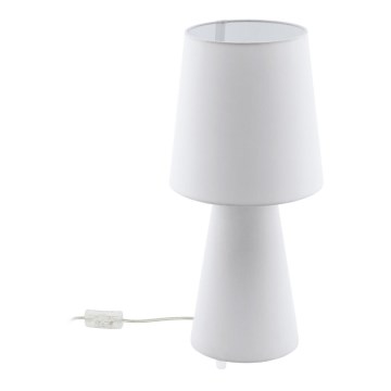 Eglo 79128 - Stolní lampa CARPARA 2xE27/12W/230V