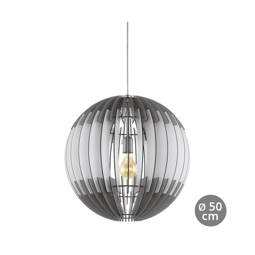 Eglo 79138 - Lustr na lanku OLMERO 1xE27/60W/230V