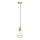 Eglo 79259 - Lustr na lanku BYRON 1xE27/60W/230V mosaz