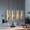 Eglo 79344 - Lustr na lanku PINTO GOLD 4xE27/40W/230V zlatá
