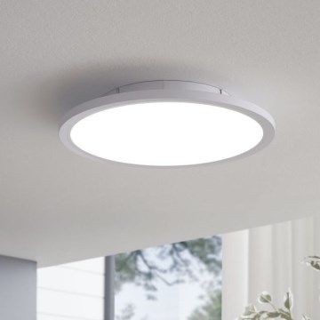 Eglo 79469 - LED Stmívatelné stropní svítidlo POZZALLO LED/21W/230V 2700-6500K bílá + dálkové ovládání