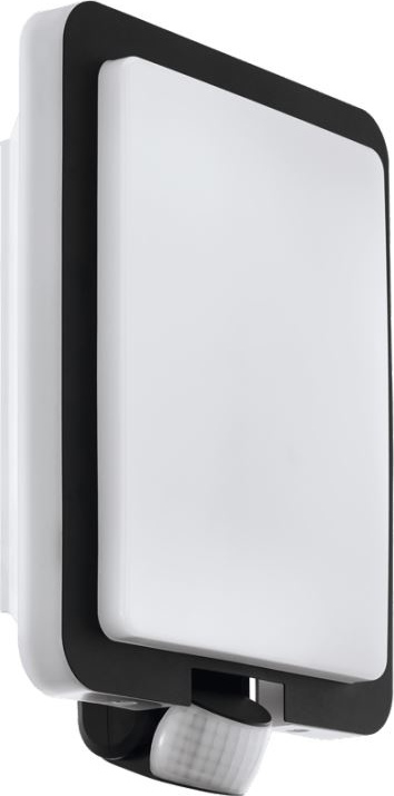Eglo 79546 - Venkovní nástěnné svítidlo se senzorem MUSSOTTO 1xE27/28W/230V IP44