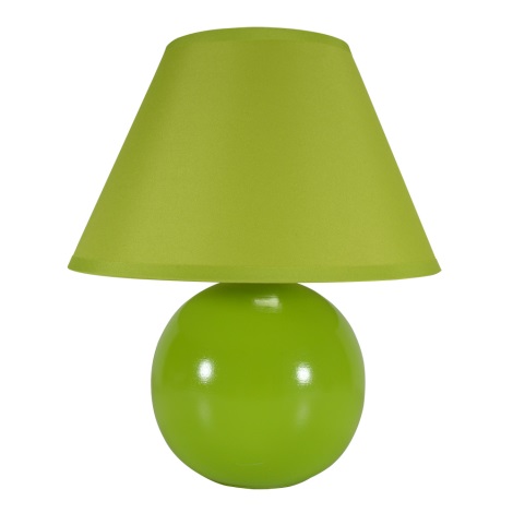 Eglo 80719 - Stolní lampa TINA 1xE14/40W/230V zelená