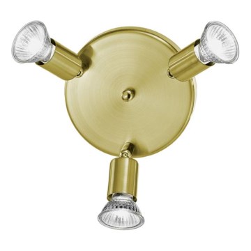 EGLO 81776 - Bodové svítidlo MINI 3xGU10/50W