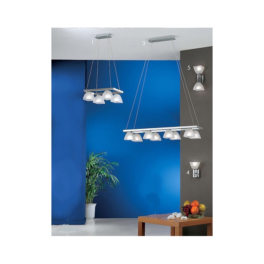 Eglo 83944 - Nástěnné svítidlo DIEGO 1xG9/40W/230V