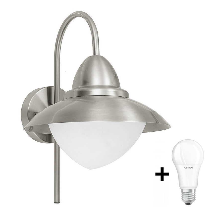 EGLO - LED Venkovní nástěnné svítidlo 1xE27/8,5W - LED žárovka ZDARMA IP44 2700K