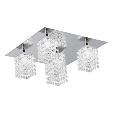 Eglo 85336 - Křišťálové stropní svítidlo PYTON 5xG9/33W/230V Eglo 85336 - Křišťálové stropní svítidlo PYTON 5xG9/33W/230V