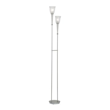 EGLO 85659 - Stojanová lampa PERLA 2 2xG9/40W bílá