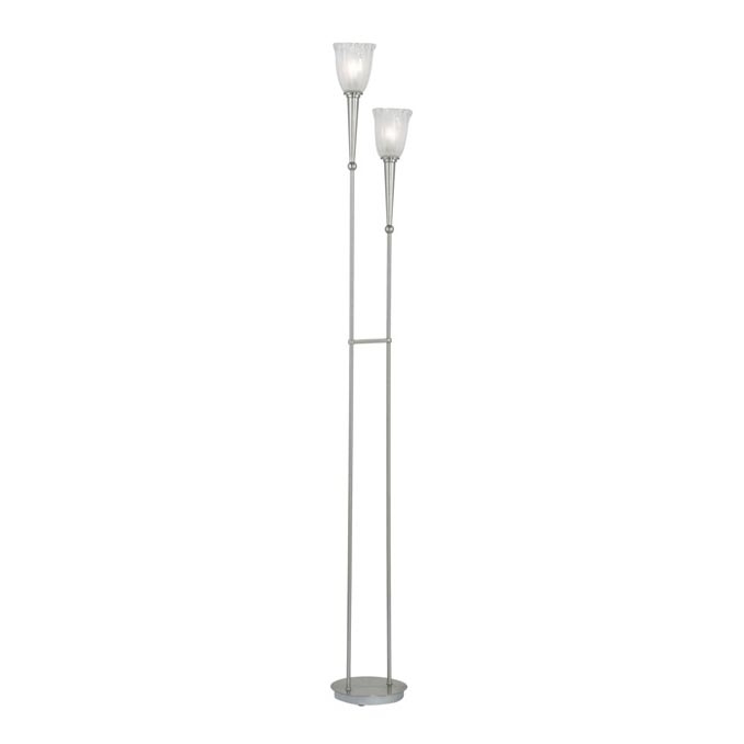 EGLO 85659 - Stojanová lampa PERLA 2 2xG9/40W bílá