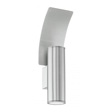 EGLO 85749 - Venkovní nástěnné svítidlo RIGA 2 2xGU10/50W IP44