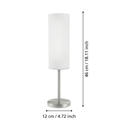 EGLO - Stolní lampa 1xE27/60W