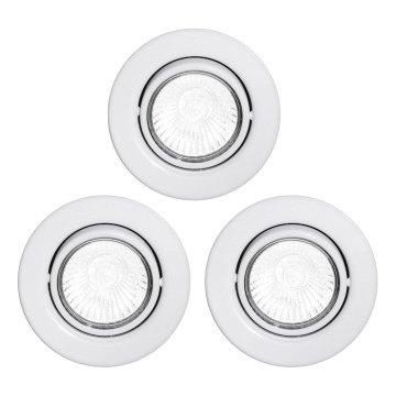 Eglo 86063 - SADA 3x Bodové svítidlo 3xGU10/50W/230V Eglo 86063 - SADA 3x Bodové svítidlo 3xGU10/50W/230V