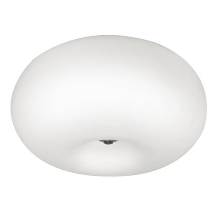 EGLO - Stropní svítidlo OPTICA 2xE27/60W/230V opálové sklo pr. 35 cm