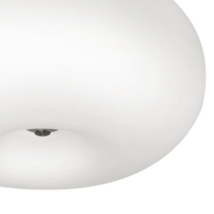 EGLO - Stropní svítidlo OPTICA 2xE27/60W/230V opálové sklo pr. 35 cm