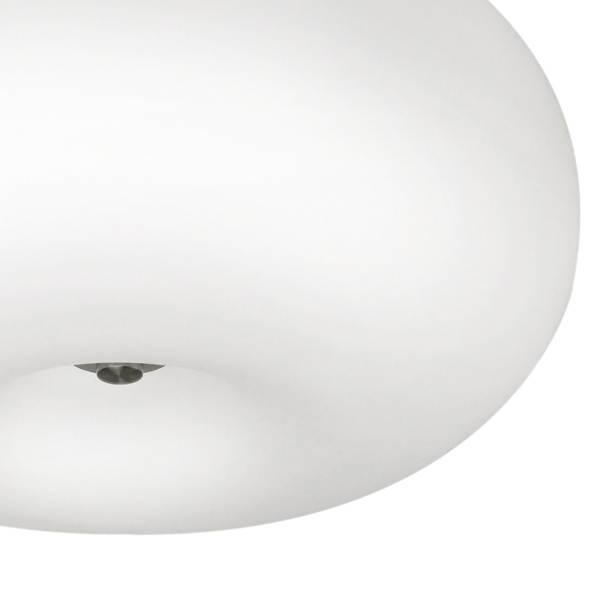 EGLO - Stropní svítidlo OPTICA 2xE27/60W/230V opálové sklo pr. 35 cm