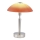 EGLO 87253 - Stolní lampa SOLO 1 1xE14/60W matný nikl / červená / oranžová