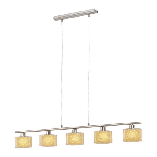EGLO 87582 - Závěsné svítidlo DE LUX 5xG9/40W