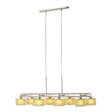 EGLO 87584 - Lustr na lanku DE LUX 8xG9/40W oranžová