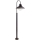 EGLO 88712 - Venkovní lampa SIDNEY 1xE27/60W antická hnědá/bílá IP44