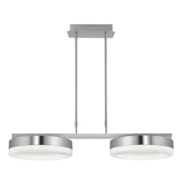 EGLO 88831 - Lustr RINGO 2x2GX13/40W matný chrom / bílá EGLO 88831 - Lustr RINGO 2x2GX13/40W matný chrom / bílá