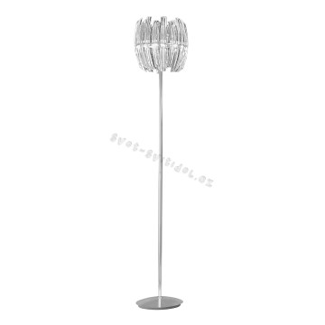 EGLO 89208 - Stojanová lampa DRIFTER 4xG9/40W Křišťál