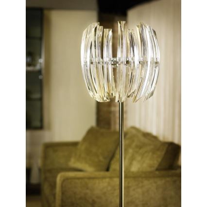 EGLO 89208 - Stojanová lampa DRIFTER 4xG9/40W Křišťál