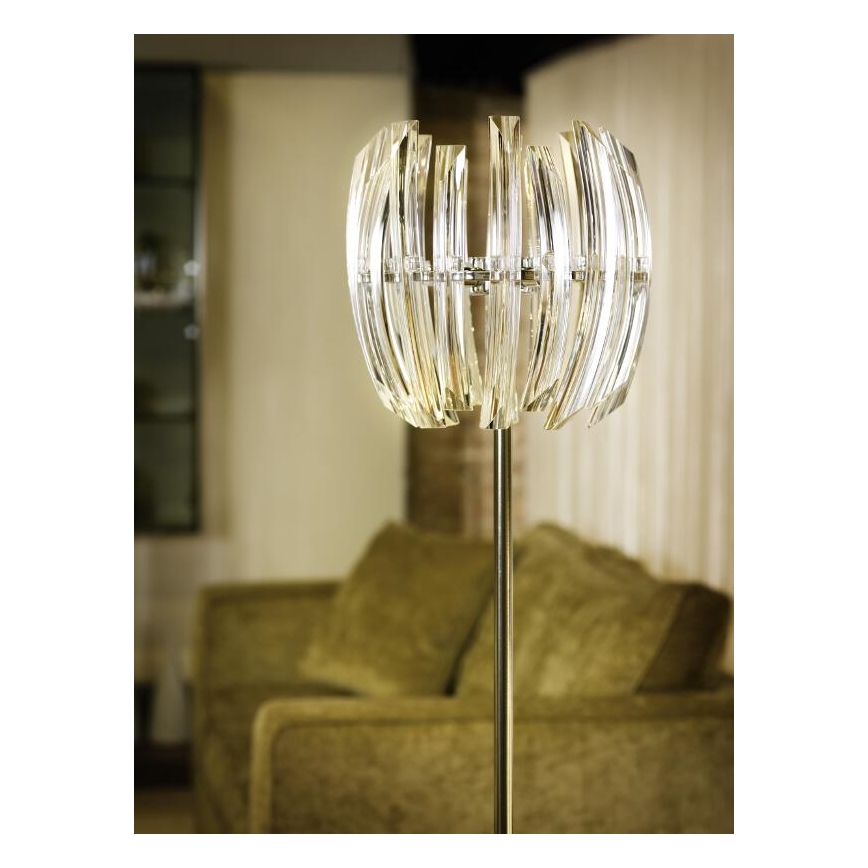 EGLO 89208 - Stojanová lampa DRIFTER 4xG9/40W Křišťál