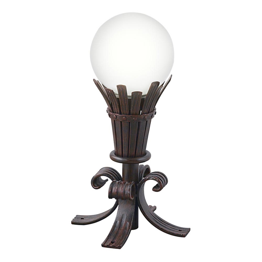 EGLO 89296 - Venkovní lampa TORRE 1xE27/100W antická hnědá IP54