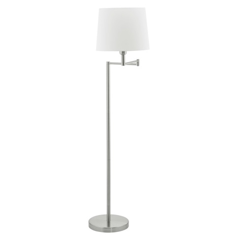 EGLO 89458 - Stojanová lampa SANTANDER 1xE27/100W bílá