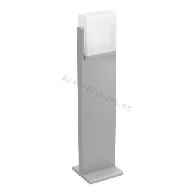 EGLO 89579 - Venkovní lampa CARACAS 1xE27/22W stříbrná IP44