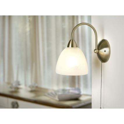 Eglo 89895 - Nástěnné svítidlo s vypínačem DIONIS E14/40W