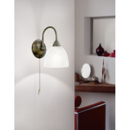 Eglo - Nástěnné svítidlo 1xE14/40W/230V