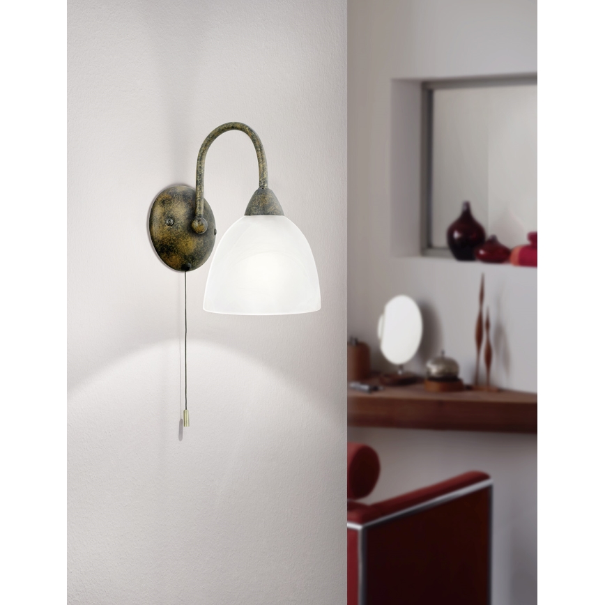 Eglo - Nástěnné svítidlo 1xE14/40W/230V