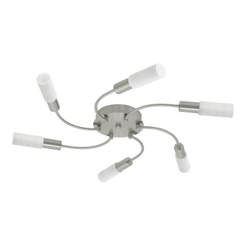 EGLO 89902 - Lustr přisazený SAMANTA 1 6xE14/9W EGLO 89902 - Lustr přisazený SAMANTA 1 6xE14/9W