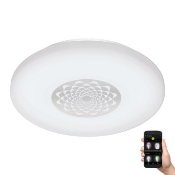 Eglo 900008 - LED Stmívatelné stropní svítidlo CAPASSO LED/15,6W/230V 2700-6500K