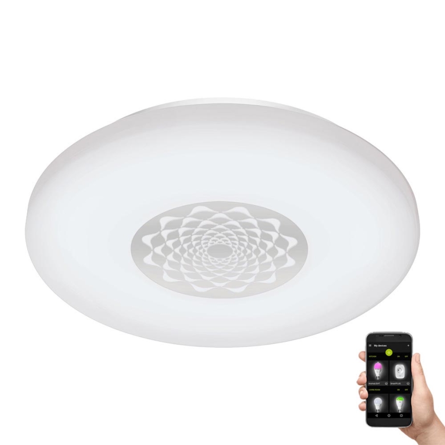 Eglo 900008 - LED Stmívatelné stropní svítidlo CAPASSO LED/15,6W/230V 2700-6500K